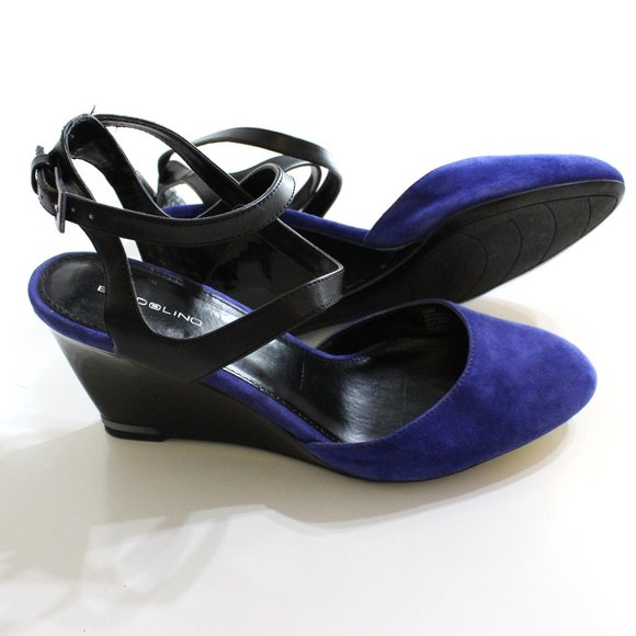 Bandolino Purple Strappy Dress Shoes Size 10 M - Picture 1 of 7